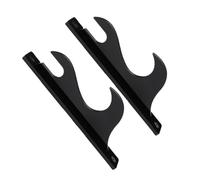 Soporte de pared para pantalla de sable, soportes de sable para pared | 1 juego de expositores para sable de acrílico, perchas de pared para sable - Soporte de pared para sable