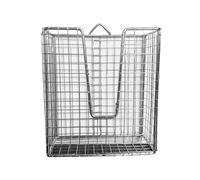 Soporte De Pared para Plantas Cesta Colgante Vertical En Acero Inoxidable | Soporte Vertical Colgante De Orquídeas Macetero Vertical Acero Inoxidable Para Orquídeas Interior Ext