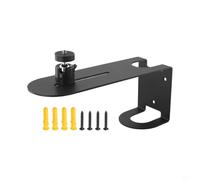 Soporte de pared para proyector, de aluminio resistente, ajustable, inclinable, giratorio, para cine en casa, DLP LCD, para mini proyectores de 20 cm a 80 cm