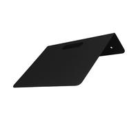 Soporte de Pared para Proyector y Router, Montaje Adhesivo o Tornillos | Aleación de Aluminio, Acabado Pulido y Bordes Planos, Interior Salón, Negro