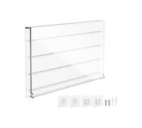 Soporte de pared para púas de guitarra acrílicas, capacidad para 32 púas, funda protectora desmontable perfecta para almacenamiento