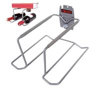 Soporte de pared para raqueta de tenis - Soporte de pared para raqueta de tenis, expositor de tenis montado en la pared | Soporte para pelotas de acero al carbono que ahorra espacio, organizador de g