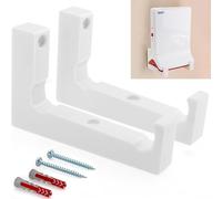 Soporte de pared para repetidor Fritz 6000/3000 - Juego de dos piezas con tornillos y tacos - Fijación robusta para una recepción óptima de Wi-Fi - Fácil montaje - Fabricado en Alemania