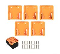 Soporte de pared para Ridgid para aeg de 18 V para soporte de batería, organizador de taller, estante resistente, almacenamiento vertical, herramientas eléctricas, solución de almacenamiento de
