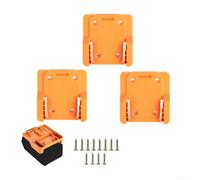 Soporte de pared para Ridgid para aeg de 18 V para soporte de batería, organizador de taller, estante resistente, almacenamiento vertical, herramientas eléctricas, solución de almacenamiento de