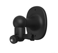 Soporte de pared para Ring Up y Outdoor Cam Plus con rotación de 360 grados y material ABS para varias instalaciones (negro)
