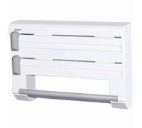 Soporte de Pared para Rollos Ayudantes Cocina Papel Aluminio Film Orden Top