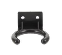 Soporte de pared para rophone, soporte universal negro montado en la pared | Abrazadera de clip, soporte de cable de soporte, accesorios de rophone, estante de audio con cable para rophones