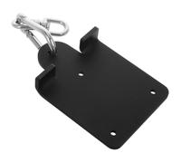 Soporte de Pared para Saco de Boxeo Rotación 360° y Gancho | Metal Negro, Montaje en Techo o Pared, Uso Doméstico y Entrenamiento de Kickboxing, Incluye Viga