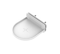 Soporte de pared para sistema WiFi de malla doméstica, soporte de ahorro de espacio para Tenda Nova Linksys Velop TP-Link D-Link Soporte de almacenamiento para router Wifi Google Nest (blanco)
