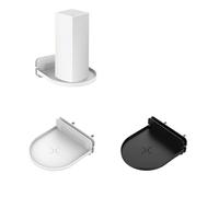Soporte de pared para sistema WiFi de malla doméstica, soporte para Tenda Nova Linksys Velop TP-Link D-Link para router Wifi Google Nest (negro)