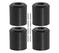 Soporte de pared para Snowboard | Soporte vertical de montaje en pared - Conjunto de 4 ganchos para tabla de nieve, para garaje interior, dormitorio, entrada, salón, hombres, mujeres, material de