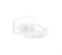 Soporte de pared para soluciones de almacenamiento, perfecto para dispositivos de seguridad del hogar y la oficina (círculo transparente)