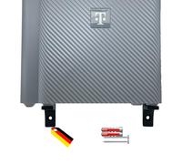 Soporte de pared para Speedport 7 y router de fibra óptica Telekom, fabricado en Alemania, montaje en pared fácil para Speedport Smart & Modem, accesorio para router WiFi