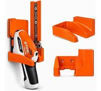 Soporte de pared para Stihl HSA 26, con soporte integrado para tijera desmontable, soporte de ahorro de espacio para garaje, cobertizo y cenador (naranja)