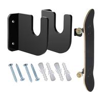Soporte De Pared Para Tabla De Skate | Colgador De Acrílico Ahorrador De Espacio Para Tabla 2 Piezas - Soporte de Monopatín para Pared,Para Aficionados en Dormitorio Garaje Tienda Estudio Esquí Interi