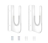 Soporte de pared para tabla de surf de 2 piezas, almacenamiento flotante de | Gancho de almacenamiento para tabla de surf para tienda de garaje salón snowboard monopatín