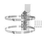 Soporte de pared para tanque de expansión, soporte resistente para tanques de expansión, soporte de metal ajustable, soporte de tanque de expansión térmica, soporte de montaje en pared de alta