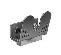 Soporte de pared para tapa de olla para bandeja de agua, estante de almacenamiento de cocina en forma de U para tablas de cortar y tapas, organizador de acero al carbono de fuerte carga para encimera