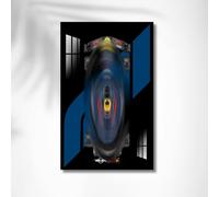 Soporte de pared para Technic LEGO 42207 42206 F1 Supercar (sin luz, 42206) | Ideas de regalo para los entusiastas del montaje en pared de coche Lego, soporte para modelos, fácil montaje (solo funda)