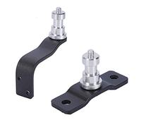 Soporte de pared para techo, paquete de 2 soportes de luz de mesa de 5/8 pulgadas con rosca de 1/4 pulgadas para iluminación de flash de video de estudio fotográfico, fotografía de equipo de cámara