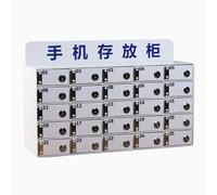 Soporte de pared para teléfono, caja de almacenamiento acrílica con 20 ranuras para aula y conferencia, teléfono móvil, elegante diseño blanco para un fácil acceso