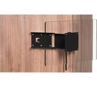 Soporte de pared para televisor de 15” a 24” en acero con doble articulación flex cfw200s caratec