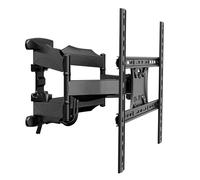 Soporte de Pared para Televisor TV orientable para Pantallas de 32 a 75 Pulgadas LED LCD Planos y Curvos VESA Desde 75x75mm hasta 400x400mm, Inclinable y Giratorio.