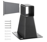 Soporte de Pared para Toldo Lateral Kit de fijación de rack con tornillos y