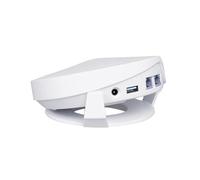 Soporte de pared para TP Link Deco M9 Plus, sistema de malla para todo el hogar, soporte resistente, ahorro de espacio, soporte de enrutador TP Link Plug in sin cables ni tornillos para colgar (1