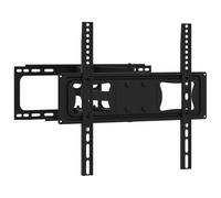 Soporte de pared para TV 26-70 pulgadas VESA 400 x 400 mm 40 kg | Acero con recubrimiento en polvo, extensible hasta 465 mm, inclinación de 5 a 15 grados, orientable 60 grados