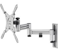 goobay Soporte TV Pared Autocaravana 13-43 Pulgadas Brazo Extra Largo 38 cm Giratorio 180 Grados VESA 200x200 hasta 15 kg - Basic FULLMOTION M - 71989