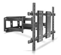 Soporte de Pared para TV de 80 a 120 Pulgadas, con Movimiento Completo, Pantalla Grande, LED Resistente, Soporte articulado Ajustable, Carga máxima VESA 1000 x 600 mm, 287 LB