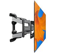 Soporte de pared para TV de altura ajustable, extensión giratoria inclinable para la mayoría de televisores planos LED LCD OLED de 42 a 70 pulgadas Max VESA 400 x 400 mm hasta 90 libras