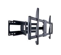 Soporte de pared para TV de movimiento completo resistente para pantallas de 32 a 100 pulgadas, inclinable y giratorio, soporta hasta 175 libras, perfecto para televisores grandes, fácil instalación.