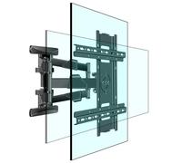 Soporte de Pared para TV Giratorio Vertical y Horizontal para Pantalla LCD LED de 37 a 70 Pulgadas, Soporte de Brazo Completo, VESA máximo de 400 × 400 mm, Peso de hasta 83 LB