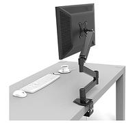 Soporte de pared para TV para pantallas LCD de 17 a 24 pulgadas, VESA 75 x 75, carga máxima de 5 kg, inclinación y giro ajustables, diseño que ahorra espacio, fácil instalación, soporte de soporte.