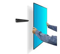 Soporte de Pared para TV sin Tachuelas, Colgador de TV sin Tachuelas sin daños, sin Taladro, sin Tornillos, Soporte de Barra de Pantalla Plana fácil de Instalar, se Adapta a televisores VESA de 12 a
