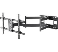 Soporte de pared para tv wide range pro fullmotion (xl), negro, soport