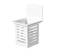 Soporte de pared para utensilios con drenaje para palillos y más - Plástico