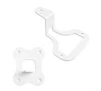 Soporte de pared para Wiim Sound Altavoz inalámbrico Soporte de metal Ajustable Giratorio Inclinación Home Theater Reino Unido (Blanco)