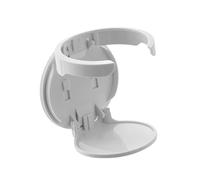 Soporte de pared plegable para bebidas, construcción de ABS resistente, almacenamiento multifuncional para tazas de café, accesorio de escritorio de oficina, solución de almacenamiento de tazas de