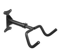 Maclean MC-431 Soporte de Pared para Bicicletas Portabicicletas Horizontal Ajustable Ganchos de Acero Carga máx. 30 kg