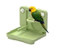 Soporte de pared plegable para pájaros para coche, barra de soporte de carga fuerte | Percha plegable para pájaros con barra de apoyo integrada para loros pequeños. Fuerte soporte de pared con soporte de carga