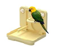Soporte de pared plegable para pájaros para coche, barra de soporte de carga fuerte | Percha plegable para pájaros con barra de apoyo integrada para loros pequeños. Fuerte soporte de pared con soporte de carga