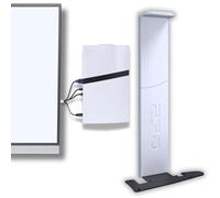 Soporte de Pared Premium PS5-PRO para Disco y Digital | Toma de Corriente a la Derecha | Compatible con Sony PlayStation 5 Pro, Accesorios PS5, PS5-Blanco