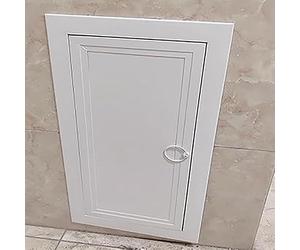 Soporte de pared rectangular for paneles inspección yeso, puerta caja acceso ajustable con manija anillo