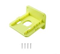 Soporte de pared resistente para baterías P102 P103 P104 de 18 V compatible con sistema de almacenamiento de herramientas de jardín, acabado negro para material ABS resistente a los impactos, juego de