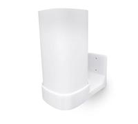 Soporte de pared sin tornillos para Linksys Velop Pro 6E (AXE5400) WiFi Mesh Router, fácil de instalar, adhesivo y opción de montaje de tornillo, por Brainwavz