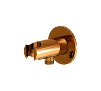 Soporte de pared Steinberg de la serie 100, para ducha, in odo de conexión para ducha, 1001667RG, Color: Oro rosa